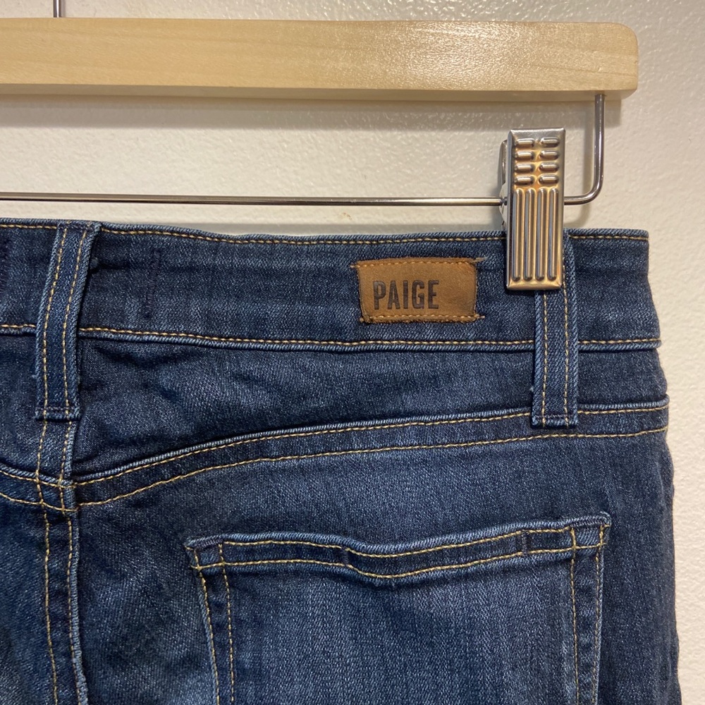 Paige Verdugo Ankle Hartmann Dark Wash Denim Blue Jeans Women’s 26x27